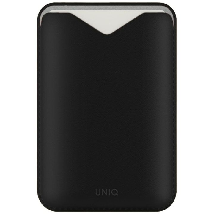 Telefono piniginė magnetinė juoda Uniq Lyden Evo