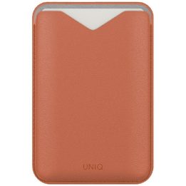 Magnetinė telefono piniginė oranžinė Uniq Lyden Evo