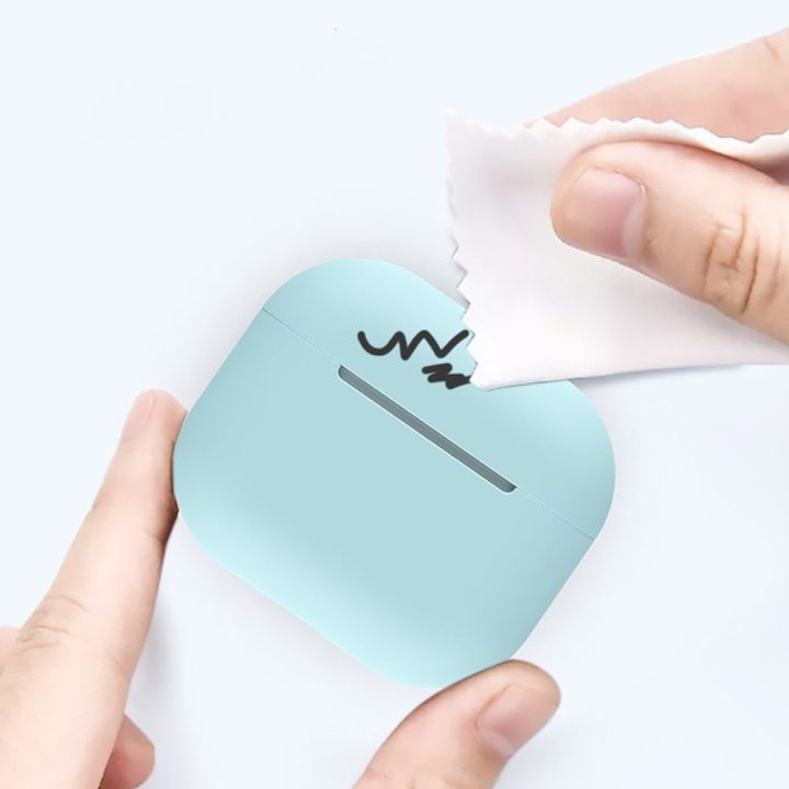 Ausinių dėklas AirPods 3 juodas Icon Case