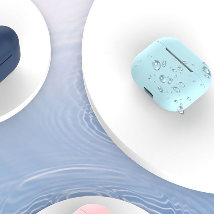 Ausinių dėklas AirPods 3 juodas Icon Case