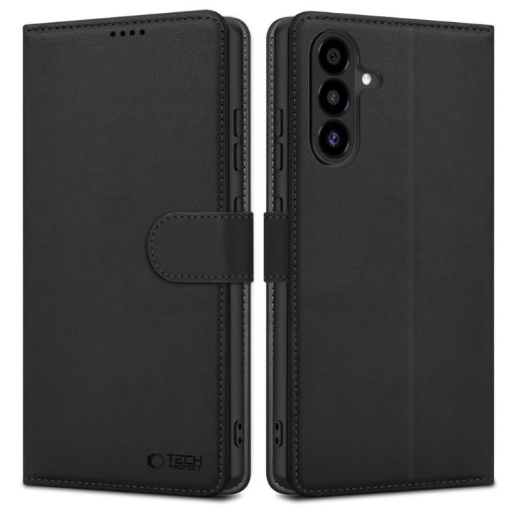 Telefono dėklas Samsung Galaxy A26 / A17 juodas atverčiamas
