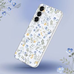 Telefono dėklas Samsung Galaxy A17 margintas gėlėmis