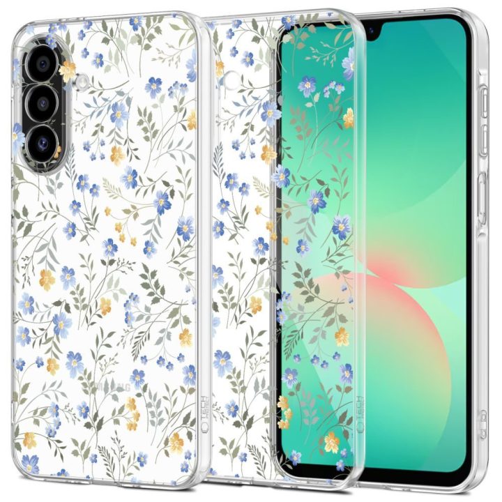 Telefono dėklas Samsung Galaxy A17 margintas gėlėmis