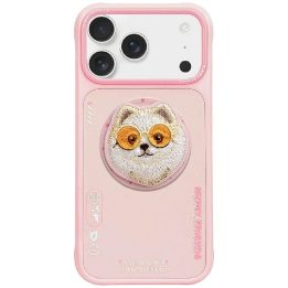 Telefono dėklas iPhone 17 Pro rožinis MagSafe Nimmy Glasses