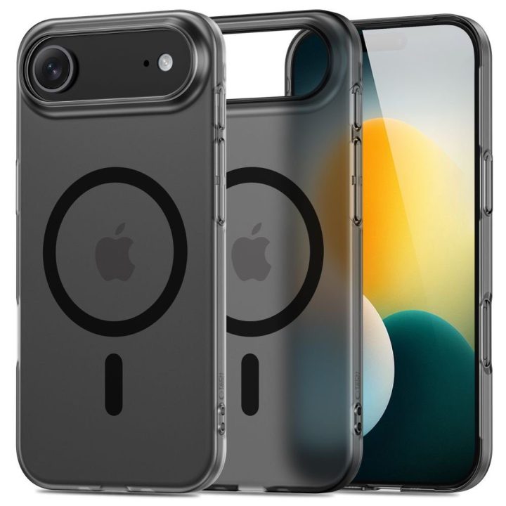 Telefono dėklas iPhone 17 Air juodas matinis MagSafe MagFlex