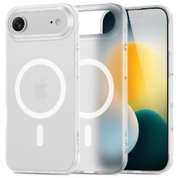 Telefono dėklas iPhone 17 Air skaidrus matinis MagSafe MagFlex