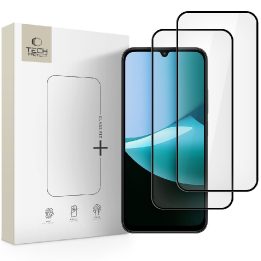 Grūdintas stiklas Xiaomi Redmi 15C / Poco C85 juodas 2 vnt.