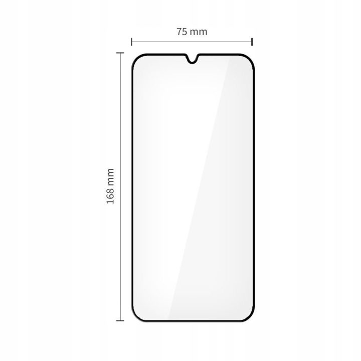 Grūdintas stiklas Xiaomi Poco M7 juodas 2 vnt.