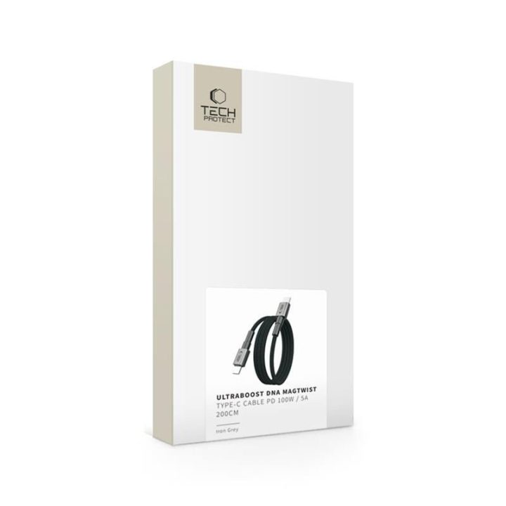 Įkrovimo laidas USB-C 100 W 200 cm