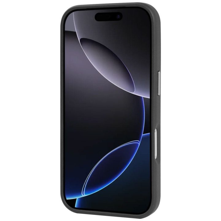 Telefono dėklas iPhone 17 Pro juodas eko oda (PU) MagSafe Audi TT