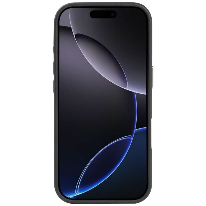 Telefono dėklas iPhone 17 Pro Max juodas eko oda MagSafe Audi A6