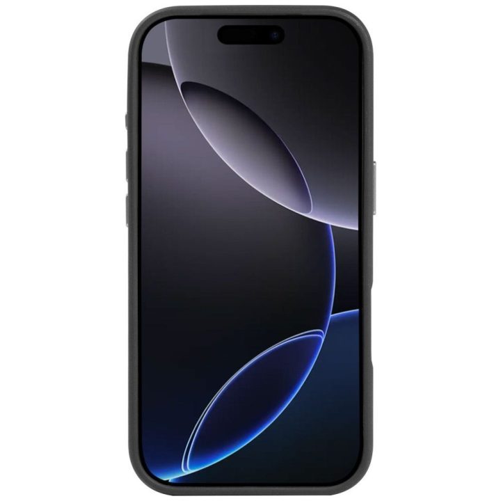 Telefono dėklas iPhone 17 Pro juodas eko oda (PU) MagSafe Audi A6