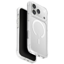 Telefono dėklas iPhone 17 Pro Max skaidrus MagSafe Uniq