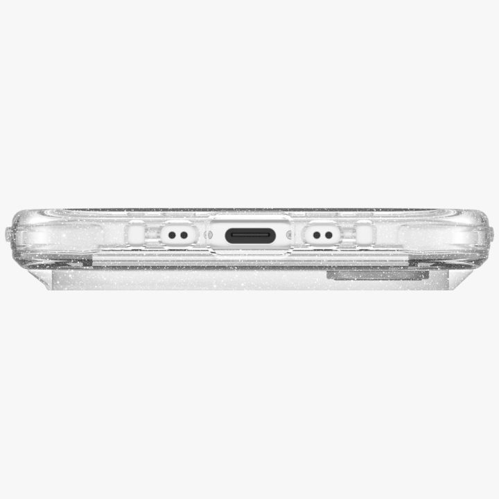 Telefono dėklas iPhone 17 Air skaidrus blizgus MagSafe Uniq