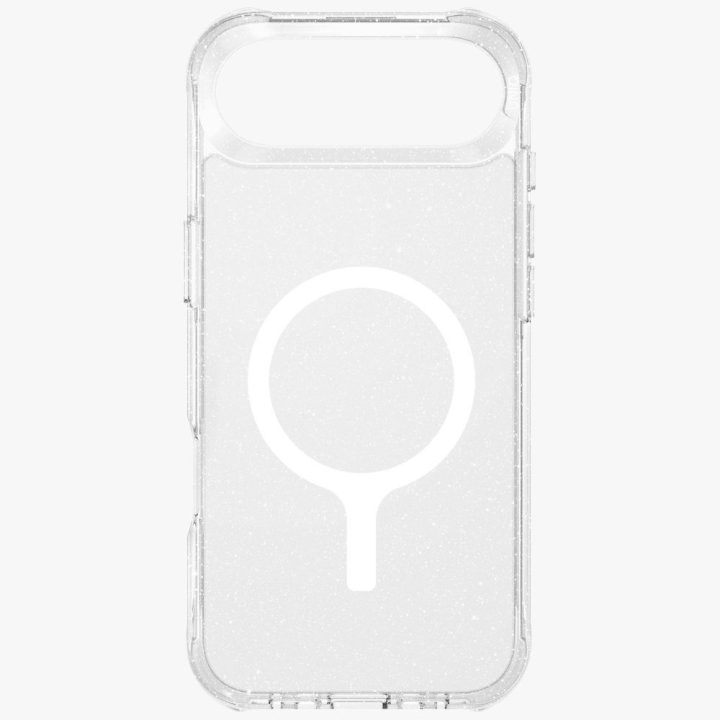 Telefono dėklas iPhone 17 Air skaidrus blizgus MagSafe Uniq
