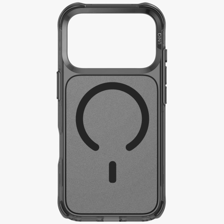 Telefono dėklas iPhone 17 Pro skaidrus MagSafe Uniq