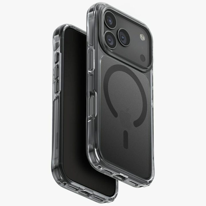 Telefono dėklas iPhone 17 Pro skaidrus MagSafe Uniq