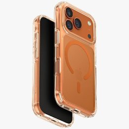 Telefono dėklas iPhone 17 Pro oranžinis MagSafe Uniq