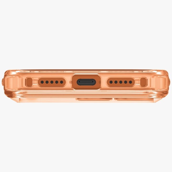 Telefono dėklas iPhone 17 Pro oranžinis MagSafe Uniq