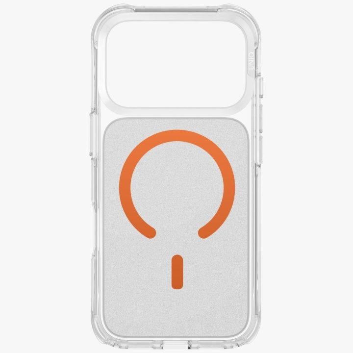 Telefono dėklas iPhone 17 Pro oranžinis MagSafe Uniq