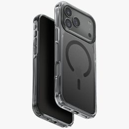 Telefono dėklas iPhone 17 Pro Max juodas MagSafe Uniq