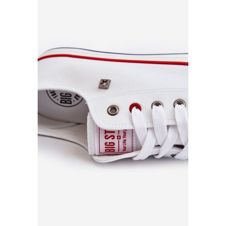 Vyriški sportbačiai Big Star NN174301 HI-POLY SYSTEM White