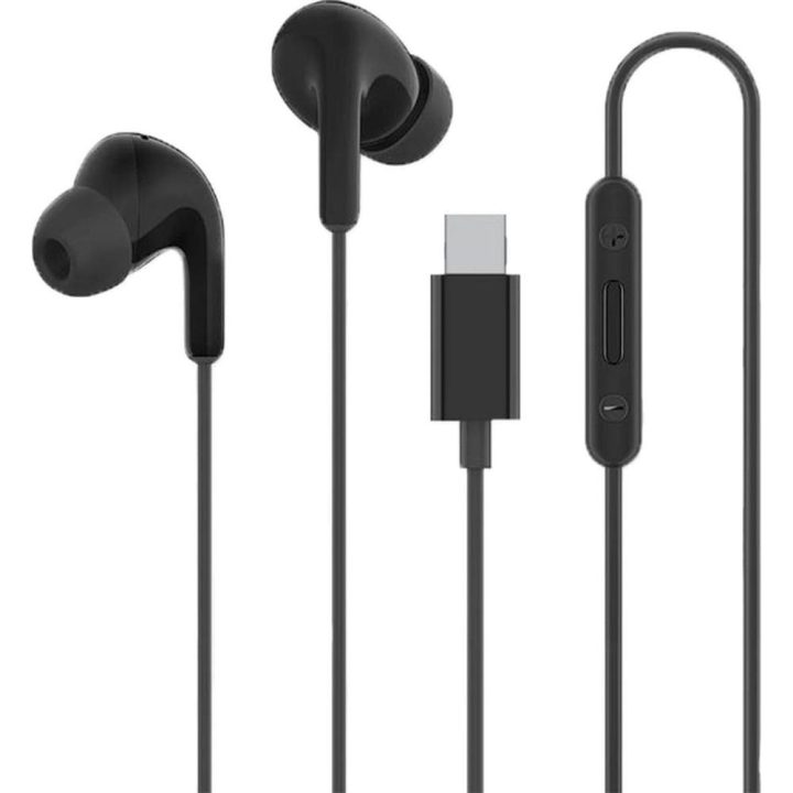Ausinės į ausis laidinės USB-C juodos su valdymu Xiaomi