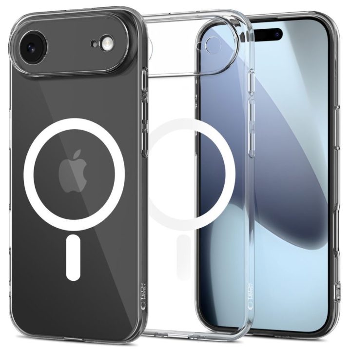 Telefono dėklas iPhone 17 Air skaidrus MagSafe