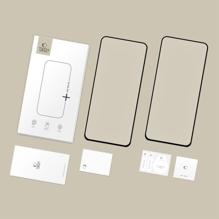 Grūdintas stiklas Samsung Galaxy S25 FE juodas 2 vnt.