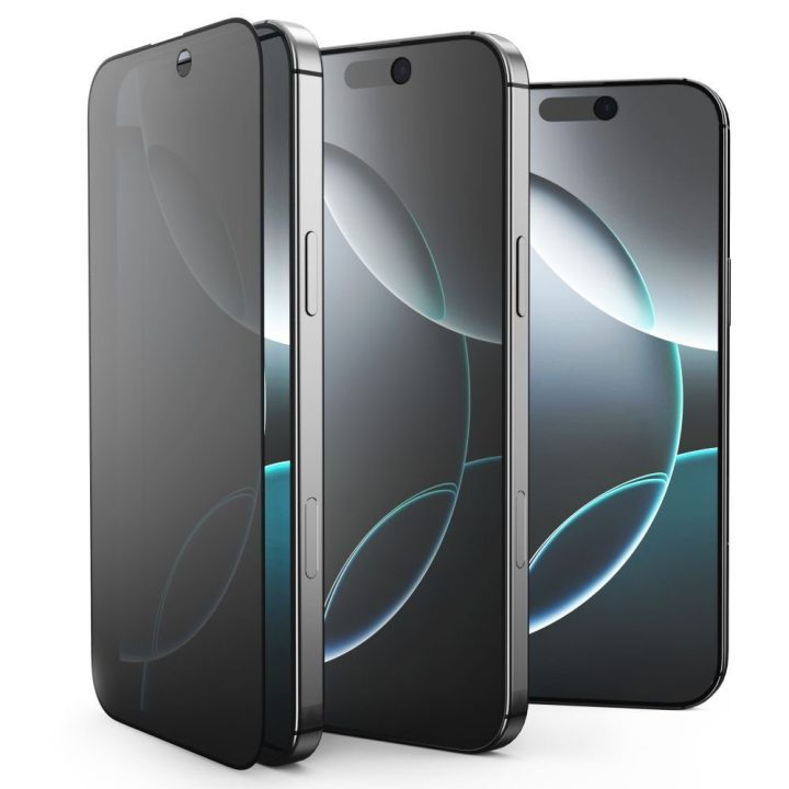 Grūdintas stiklas Samsung Galaxy A16/A17/A26 5G privatumo 2 vnt.