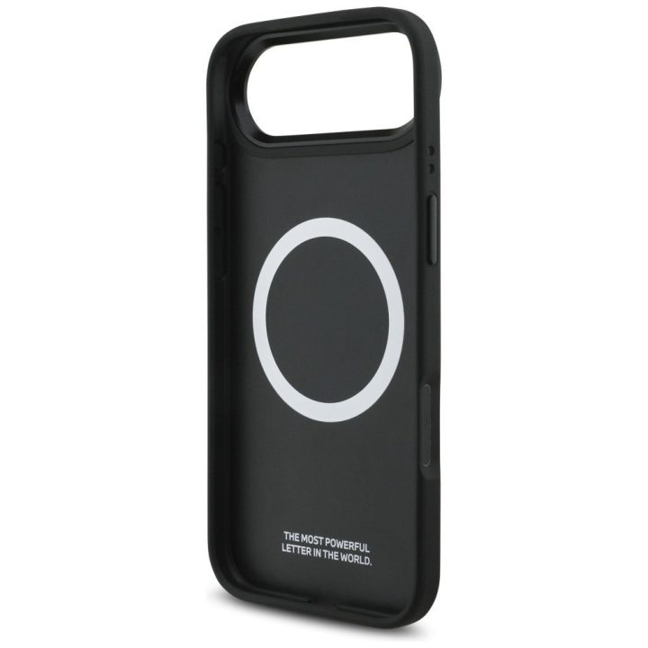 Telefono dėklas iPhone 17 Air juodas MagSafe BMW M Tricolor