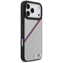 Telefono dėklas iPhone 17 Pro Max pilkas MagSafe BMW M