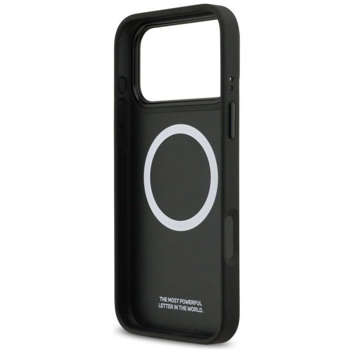 Telefono dėklas iPhone 17 Pro Max pilkas MagSafe BMW M