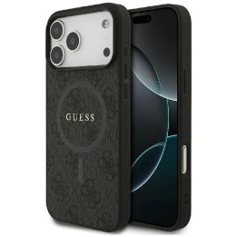 Telefono dėklas iPhone 17 Pro Max juodas MagSafe Guess