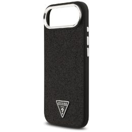Telefono dėklas iPhone 17 Air juodas blizgus MagSafe Guess