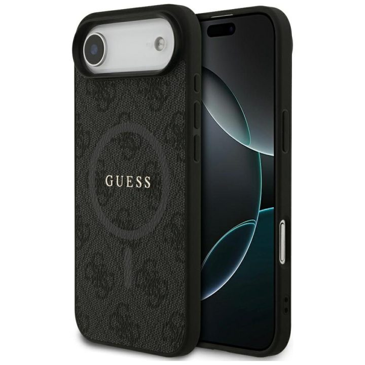 Telefono dėklas iPhone 17 Air juodas MagSafe Guess