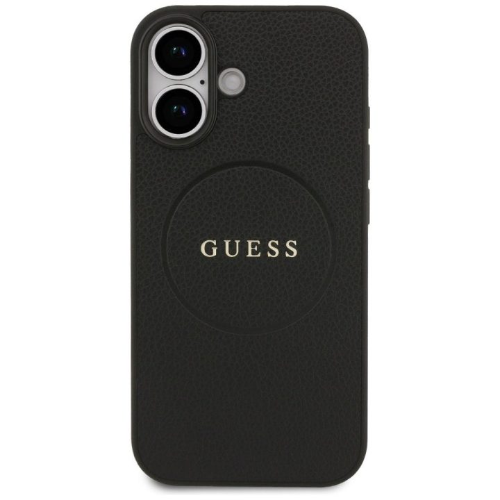 Telefono dėklas iPhone 17 juodas MagSafe Guess