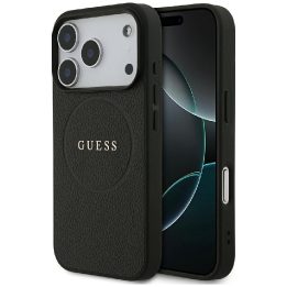 Telefono dėklas iPhone 17 Pro juodas MagSafe Guess