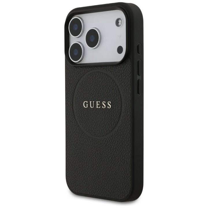 Telefono dėklas iPhone 17 Pro juodas MagSafe Guess