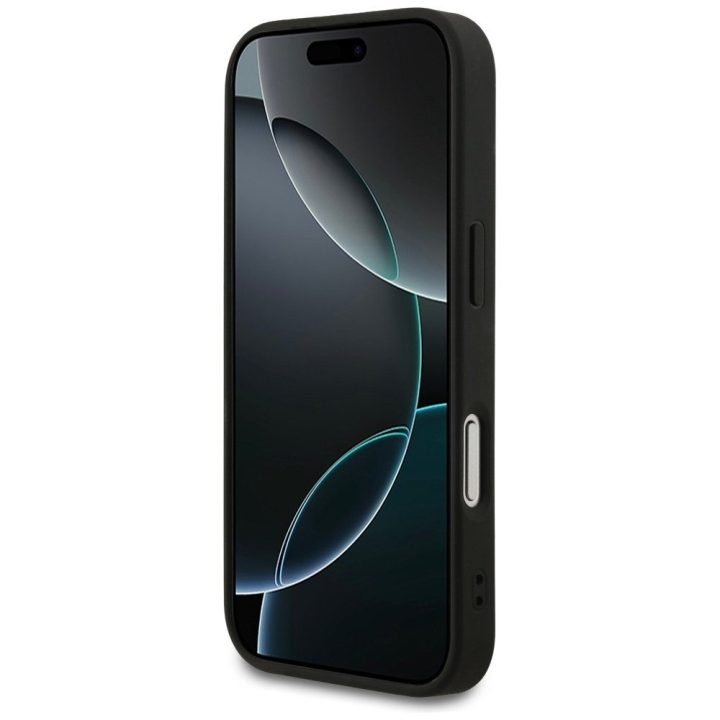 Telefono dėklas iPhone 17 Pro juodas MagSafe Guess