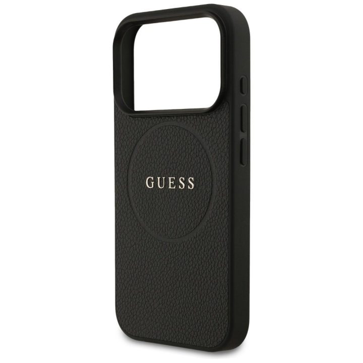Telefono dėklas iPhone 17 Pro juodas MagSafe Guess