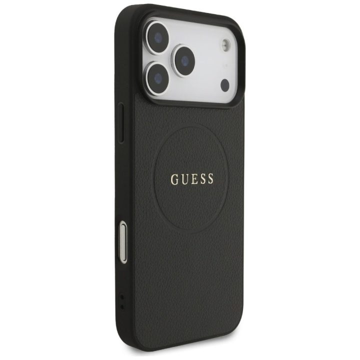 Telefono dėklas iPhone 17 Pro Max juodas MagSafe Guess