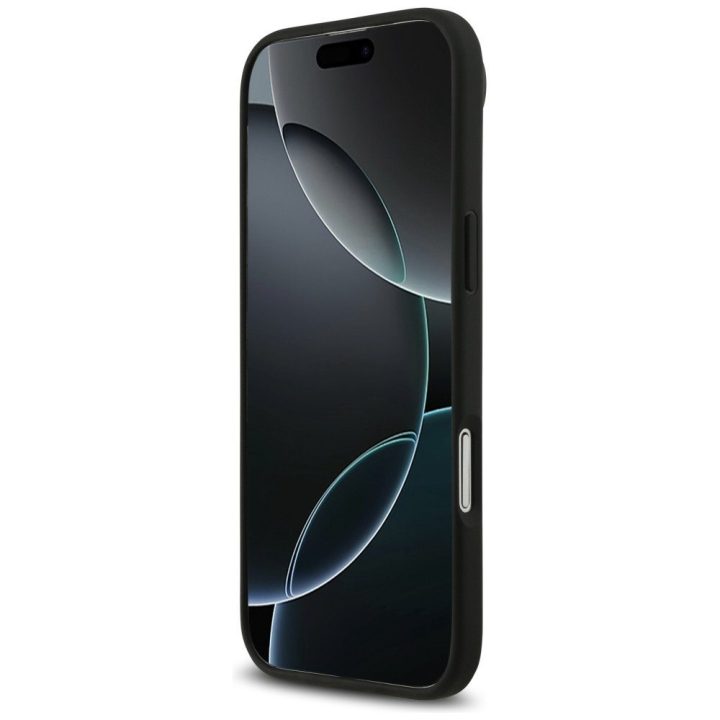 Telefono dėklas iPhone 17 Air juodas oda MagSafe Mercedes