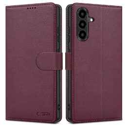 Telefono dėklas Samsung Galaxy A26 / A17 bordo knygutės tipo