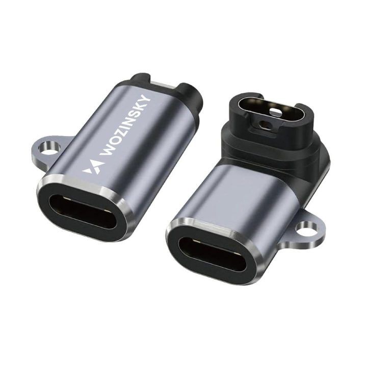 Adapteris Garmin išmaniajam laikrodžiui USB-C pilkas
