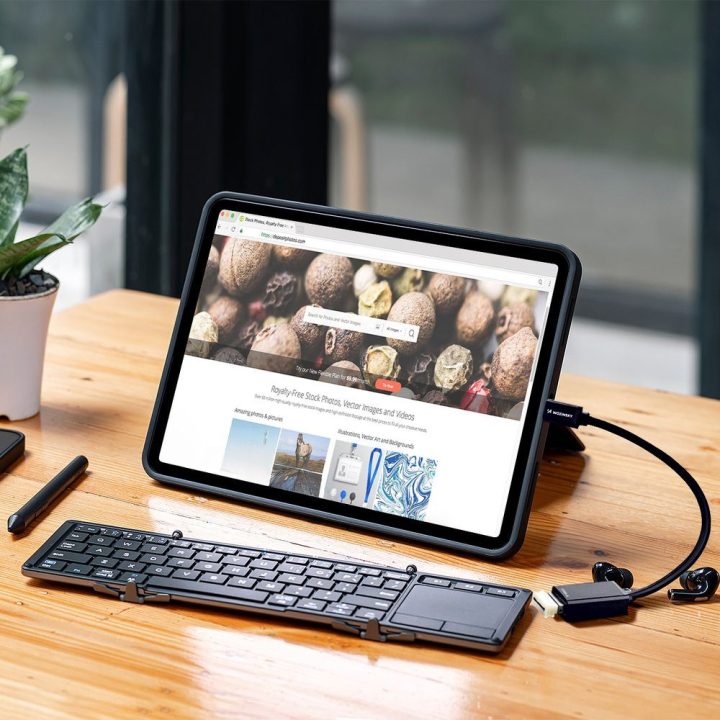 USB-C į USB-A 3.0 OTG adapteris juodas