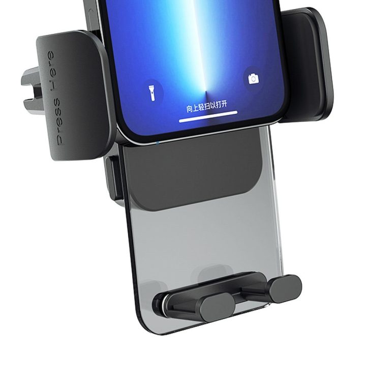 Telefonų laikiklis automobiliui juodas DUDAO F8Max+