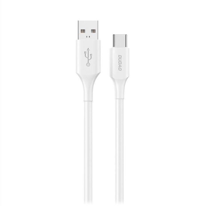 Įkrovimo laidas USB-A – USB-C baltas 6 A 1,2 m