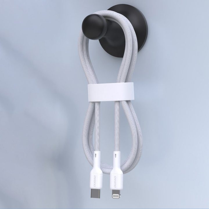 Įkrovimo laidas USB-C – Lightning baltas 30 W 2 m