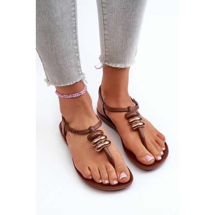 Moteriškos basutės šlepetės 83507 Ipanema Class Blown Up Sandal Fem Brown
